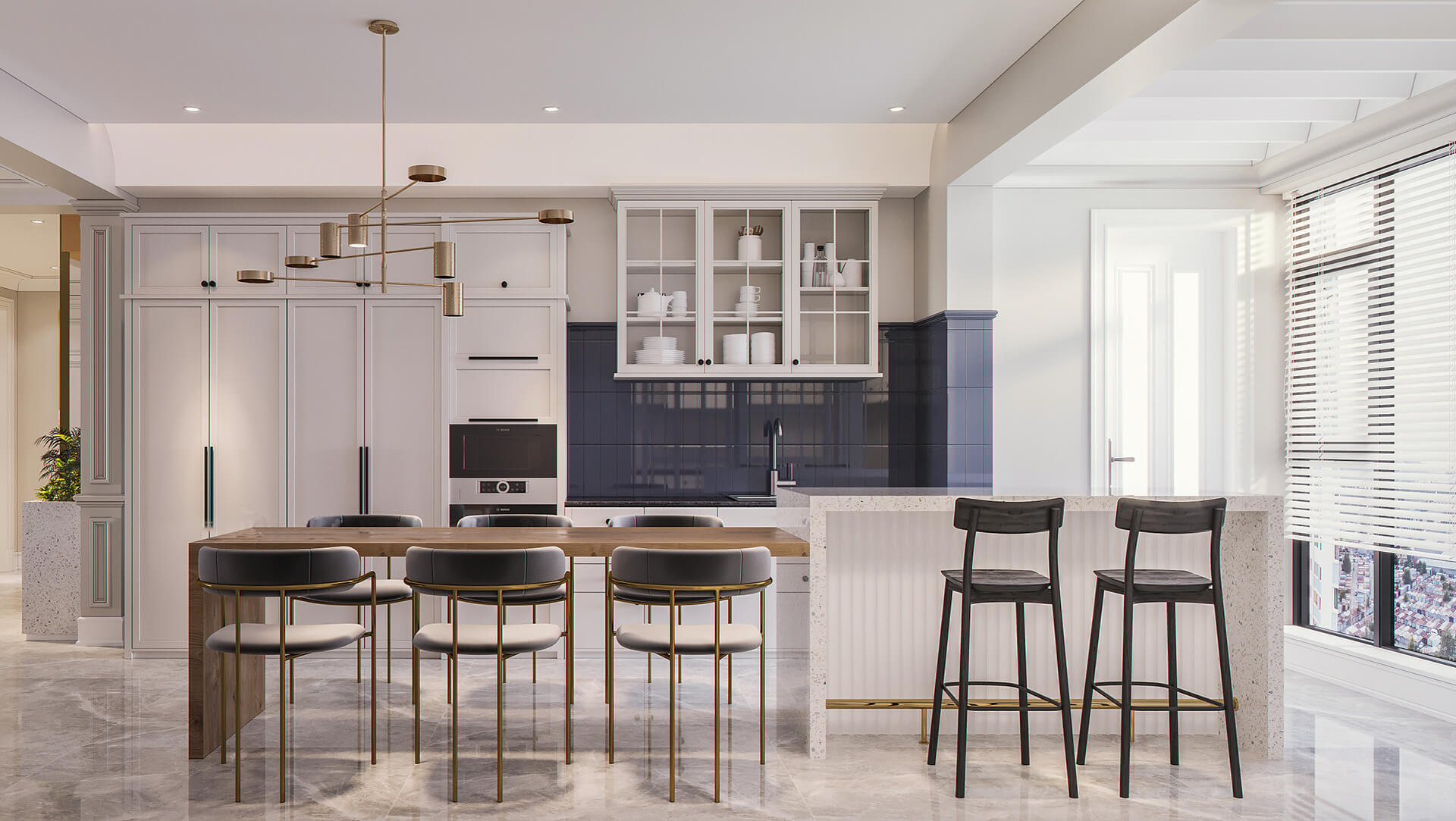 吧臺(tái)常用的尺寸是多少？實(shí)用的吧臺(tái)放在哪個(gè)位置更好？