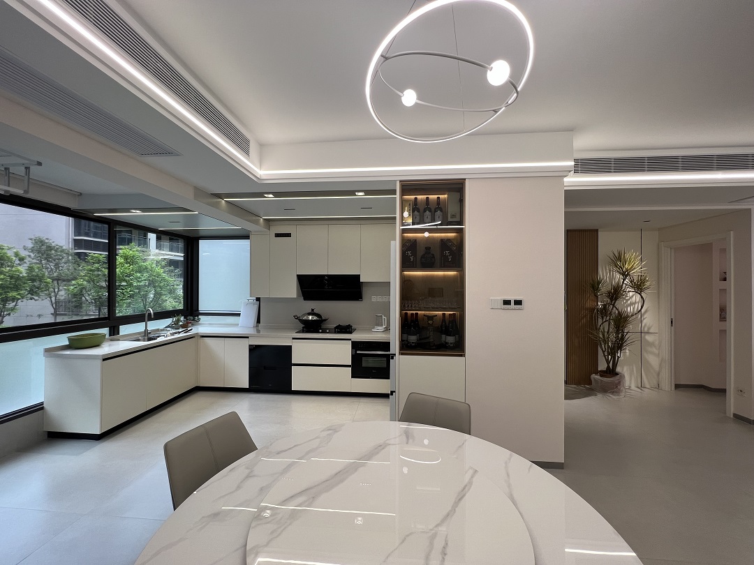 南寧二手房全拆裝修有哪些要注意？現(xiàn)代簡約-餐廚