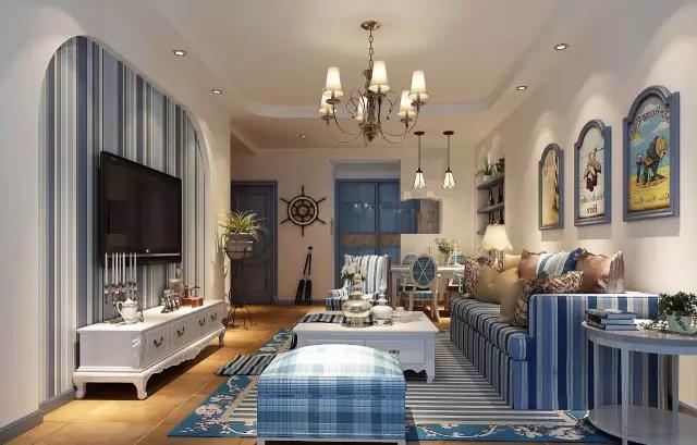 裝修主調(diào)里加些&ldquo;藍&rdquo;色，真的好美啊~