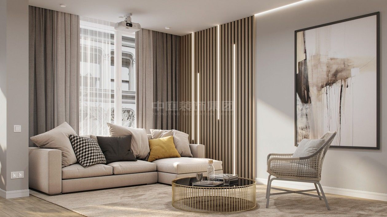 陽(yáng)光城麗景灣120m&sup2;現(xiàn)代簡(jiǎn)約風(fēng)格